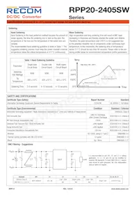 RPP20-2405SW Datasheet Page 4
