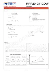 RPP20-2412DW Datasheet Page 3