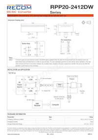 RPP20-2412DW Datasheet Page 5