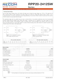 RPP20-2412SW Datasheet Page 2