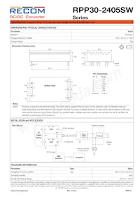 RPP30-2405SW Datasheet Pagina 5