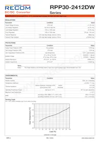 RPP30-2412DW Datasheet Page 2