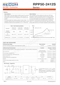 RPP50-2412S Datasheet Pagina 4