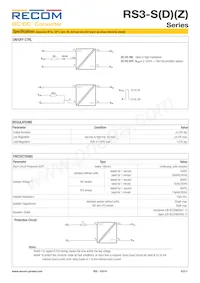 RS3-483.3DZ/H3 Datasheet Pagina 3