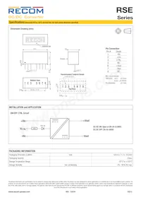 RSE-0505S/H2 Datasheet Pagina 5
