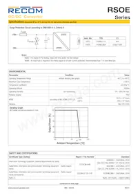 RSOE-2405S/H2 Datasheet Pagina 3