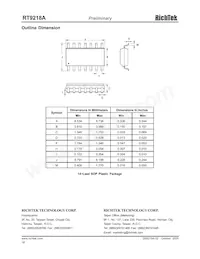 RT9218APS 데이터 시트 페이지 18