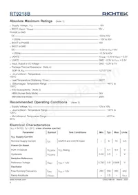 RT9218BPS Datasheet Page 6