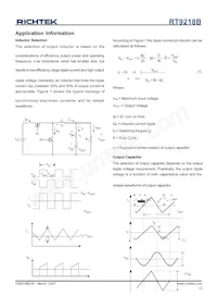 RT9218BPS Datasheet Page 13