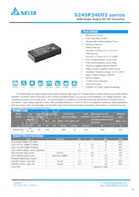 S24SP24003PDFA Datasheet Copertura