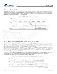 S25FL128P0XNFI011M Datasheet Page 16