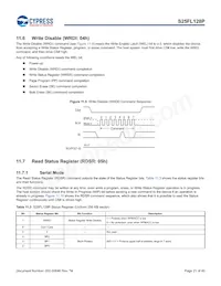 S25FL128P0XNFI011M Datasheet Pagina 20