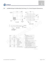 S29CL032J0RQFM033 데이터 시트 페이지 13