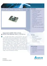 S48SP3R310NMFB Datasheet Cover
