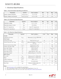 SI52111-B6-GTR Datasheet Pagina 4