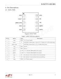 SI52111-B6-GTR Datasheet Page 11