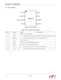 SI52111-B6-GTR Datasheet Page 12
