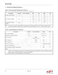 SI5338A-B01319-GM Datasheet Page 4