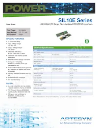 SIL10E-12W3V3-VJ Datasheet Copertura