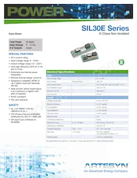 SIL30E-12W3V3-VJ Datasheet Cover