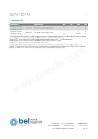 SLDM-12D1ALR Datasheet Page 15