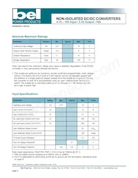 SRDC-16D33DG Datasheet Page 2