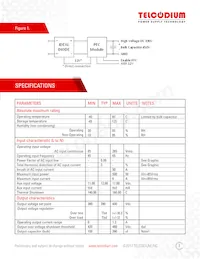 TD-PFC-500 Datasheet Pagina 2