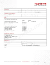 TD-PFC-500 Datasheet Page 3