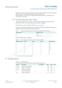 TFF11115HN/N1 Datasheet Page 8