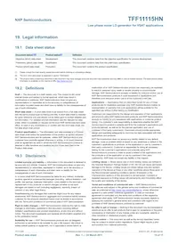 TFF11115HN/N1 Datasheet Page 15