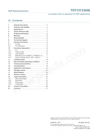 TFF11115HN/N1 Datasheet Page 17