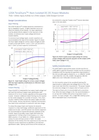 TJX120A0X43PZ Datasheet Page 12