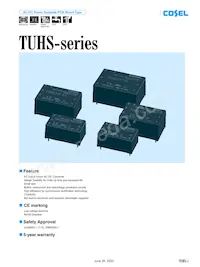 TUHS3F05 Datasheet Cover