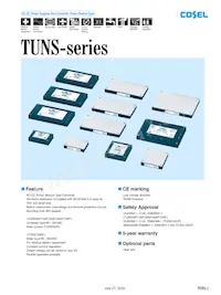 TUNS700F48-P Datasheet Cover