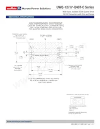 UWQ-12/17-Q48PTB9-C Datasheet Page 11