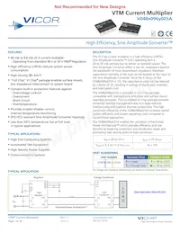 V048T096M025A Datasheet Cover