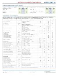 V048T096M025A Datasheet Page 2