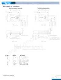 V36SE05010NRFA Datasheet Page 12