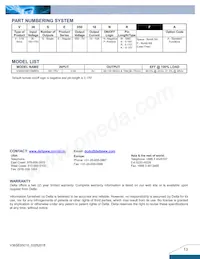 V36SE05010NRFA Datasheet Page 13