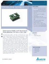 V36SE3R315NRFA Datasheet Copertura