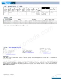 V36SE3R315NRFA Datasheet Page 13