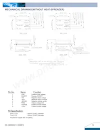 V48SH05017NNFA Datasheet Page 13