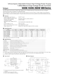 VHV12-1.5K1000P Datasheet Cover