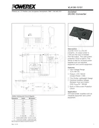 VLA106-15151 Datasheet Copertura