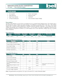 VRXE-20AS20G Datasheet Copertura