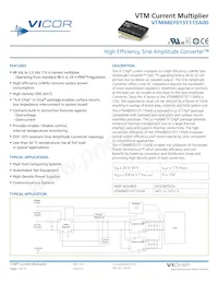 VTM48EF015T115A00 Datasheet Cover