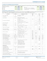 VTM48EF015T115A00 Datasheet Page 2