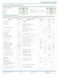 VTM48EH040M025B00 Datasheet Page 2