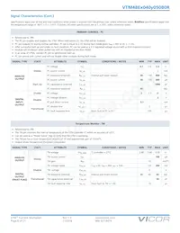 VTM48ET040M050B0R Datasheet Pagina 6