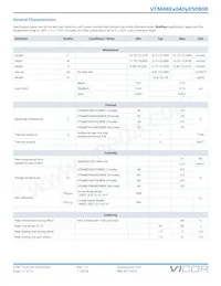 VTM48ET040M050B0R Datasheet Pagina 11